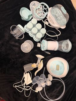 Spectra s1, medela hand pump, nutribullet set