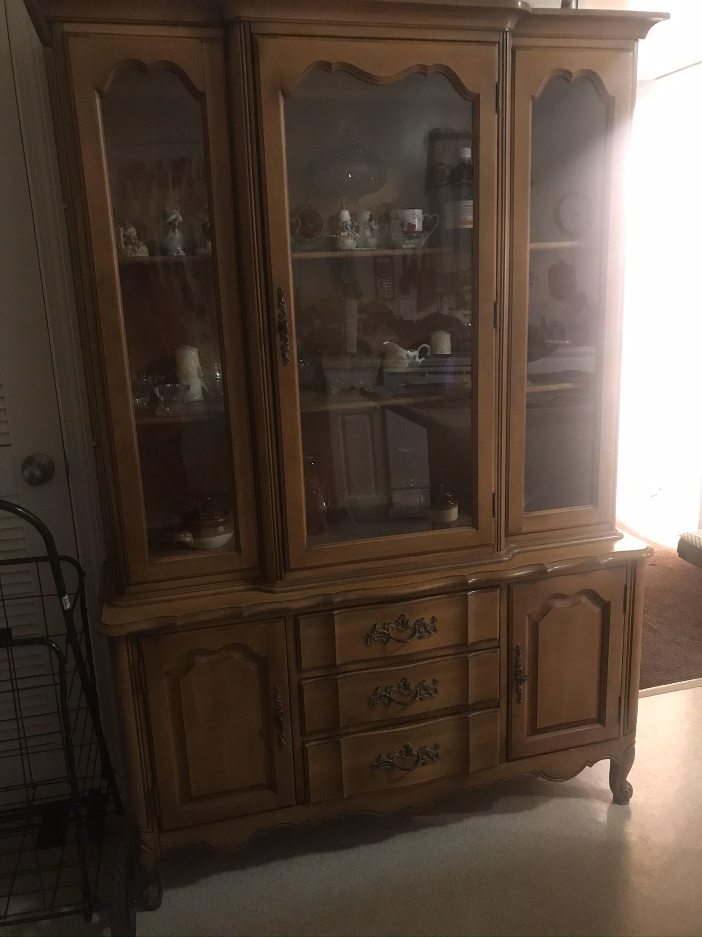 Antique china cabinet