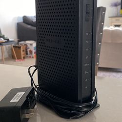 NETGEAR N600 WiFi Cable Modem and Router C3700