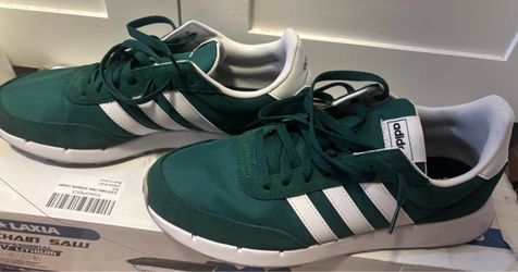 Barely Used Green Adidas Shoes