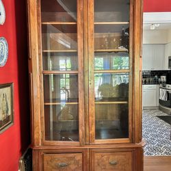 Beautiful Antique Law Library Bookcase 