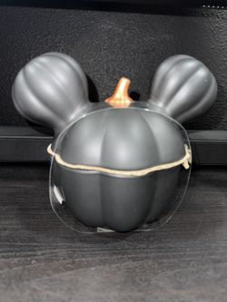 Mickey Mouse Pumpkin Candy Jar 