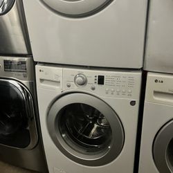 LG front Load Washer and Dryer “white” 