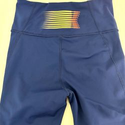 Savage X Fenty Logo Leggings – Navy – Size Medium