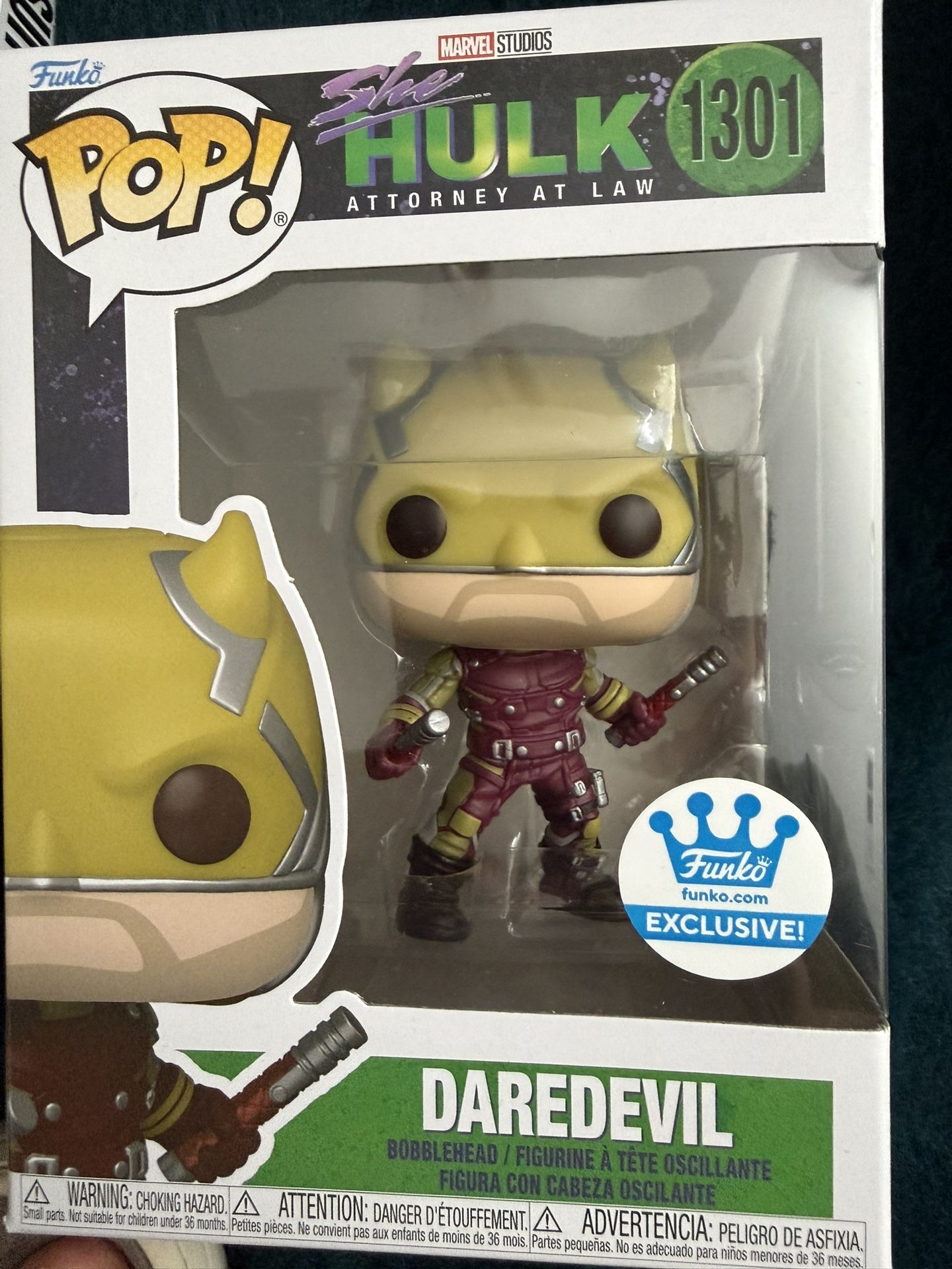 Daredevil She hulk Funko Pop Funko Store Exclusive