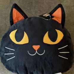 Halloween Cat Pillow 