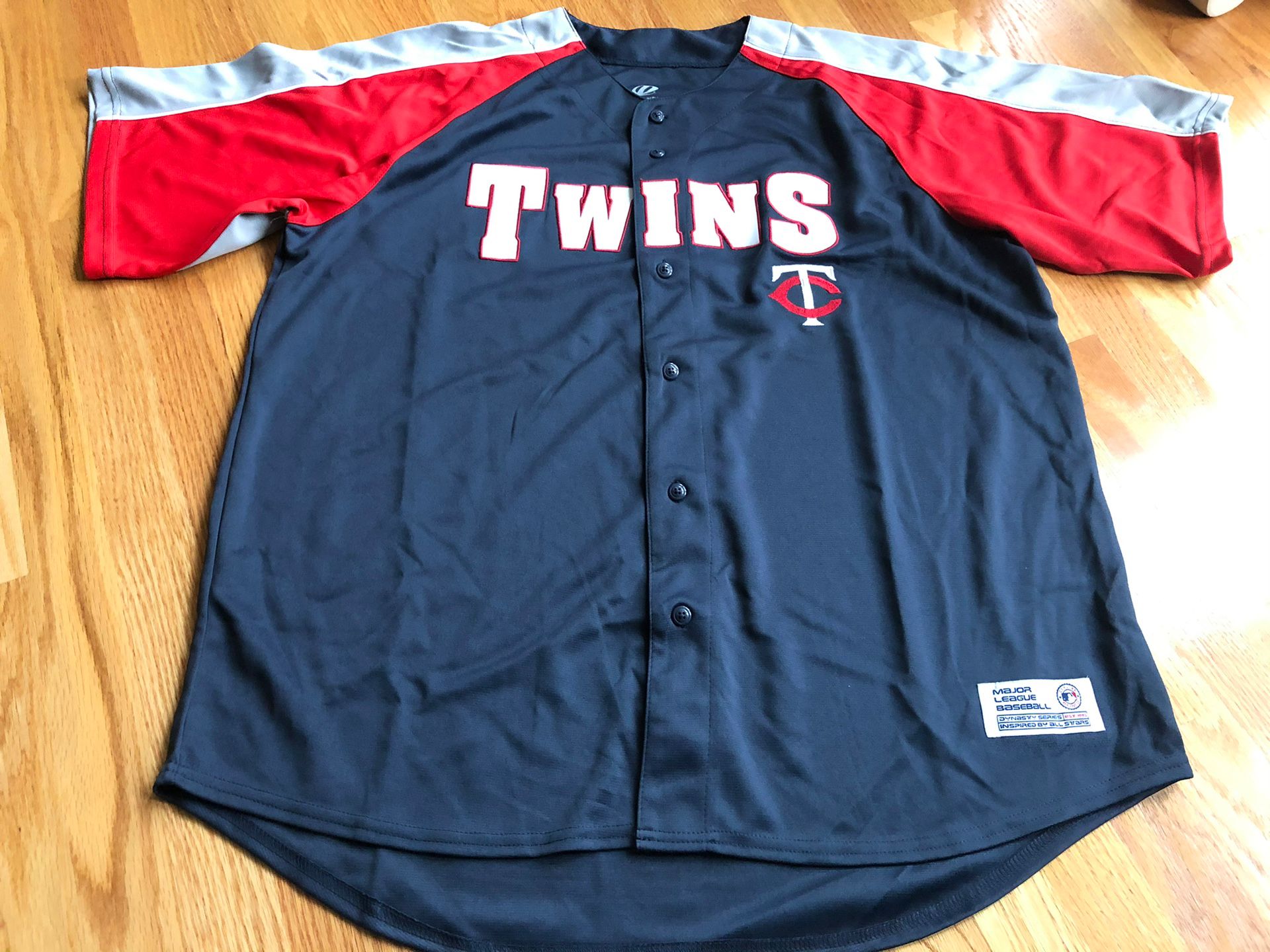 New MLB Twins Jersey Dynasty Series Size XXL (50-52)
