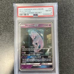 Mewtwo GX PSA 8