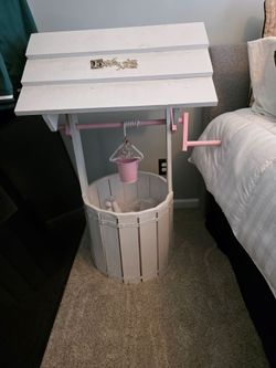 Handmade wishing well