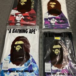 Bape t-shirts 