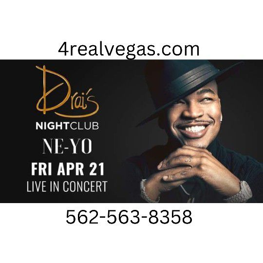 FREE Ladies Pass To Neyo Concert In Las Vegas 