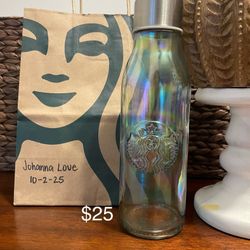 Iridescent Starbucks Bottle 
