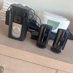 Ring doorbell and indoor cameras