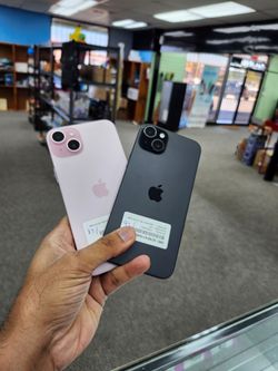Apple iPhone 15 Plus 128GB Unlocked with physical sim– Pink and Black