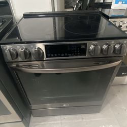 LG Electric Slide In Stove