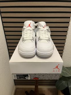 Retro 4 White Oreo Size 10 Ds