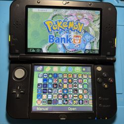 Nintendo Lime Green New 3DS XL - Custom Setup - 64GB 