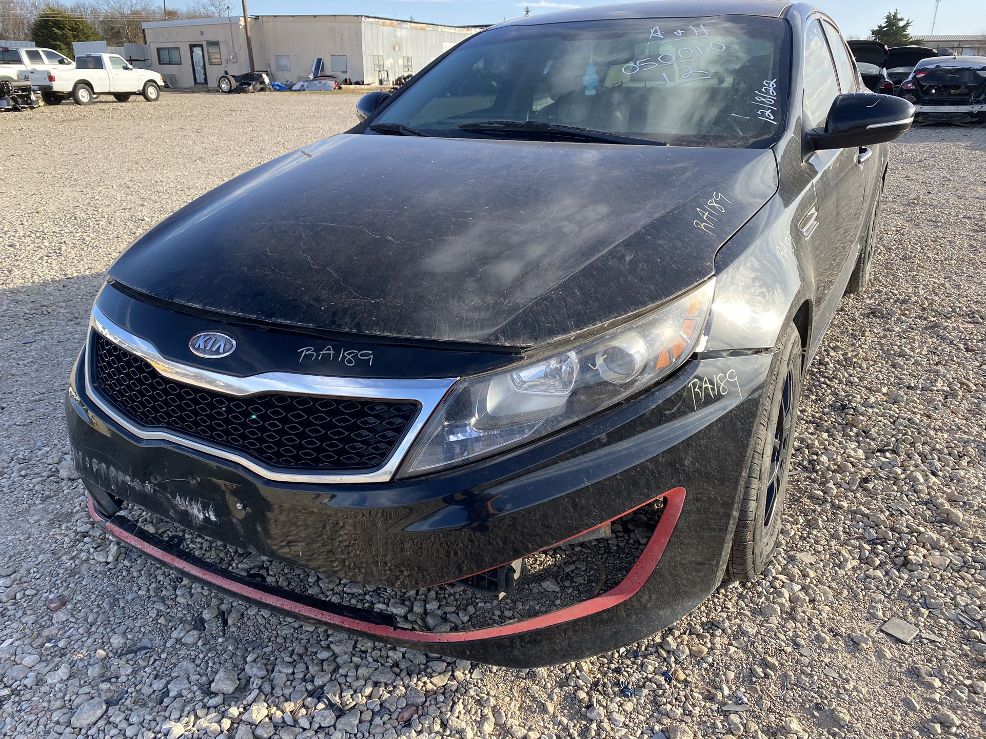 For PARTS ONLY 2012 Kia OPTIMA LX 2.4L FWD bad engine / for parts 11-2016