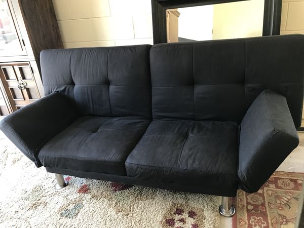 Black Small Twin Size Bed Futon Furniture In Brandon Fl Offerup