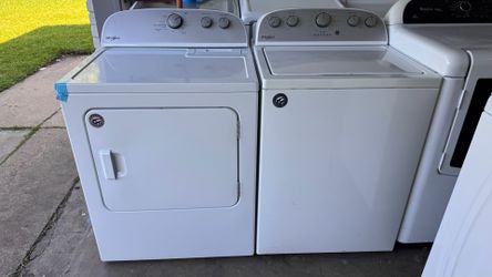 WHIRLPOOL WASHER AND ELECTRIC DRYER SET 😍😍😍DELIVERED & INSTALLED