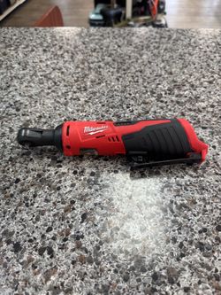 Milwaukee 1/4” M12 Ratchet Bare Tool 2456-20