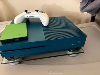Xbox One S Console with Controller and External Hard Drive
