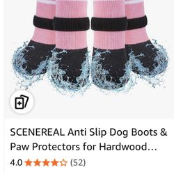 Anti Slip Dog Boots & Paw Protectors 🐾