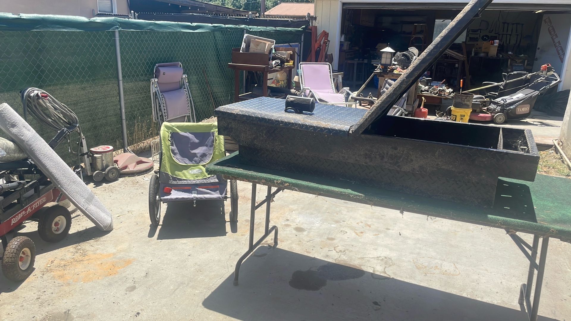 Small Pickup Bed Aluminum Tool Box