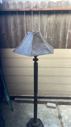 Vintage light almost five foot tall