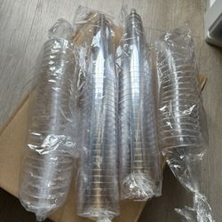 Brand New Champagne Toast Plastic Cups 