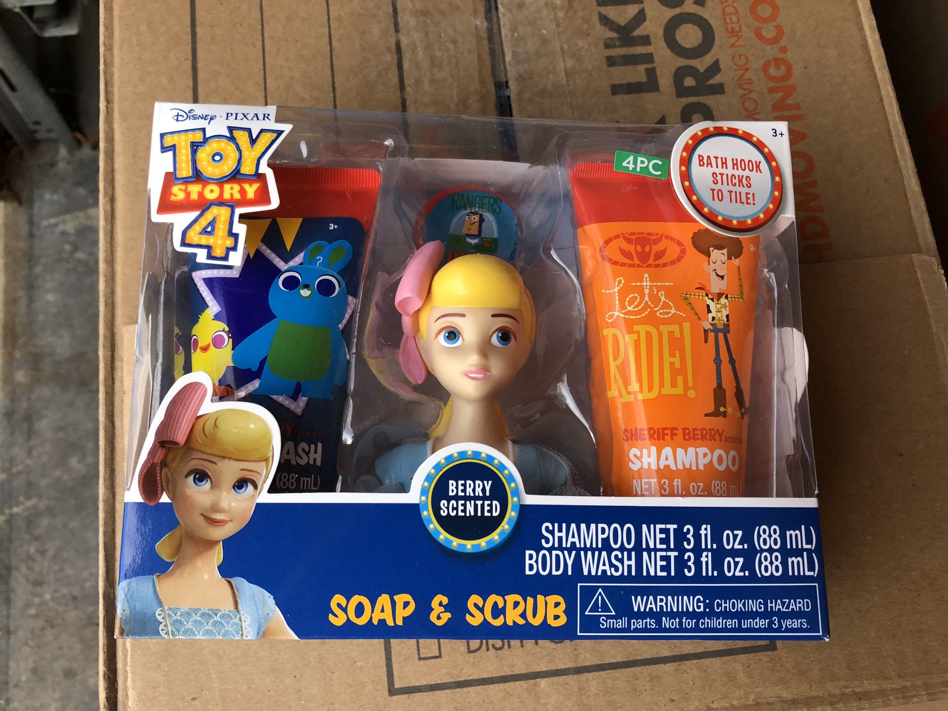 Toy story 4 soap and scrub