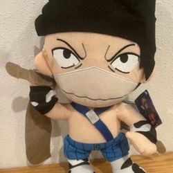 Vintage NARUTO MOMOCHI ZABUZA Banpresto PLUSH