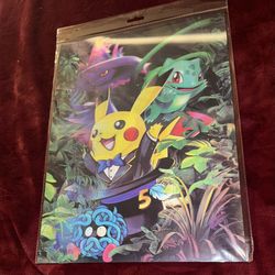 3D Pokemon Poster 