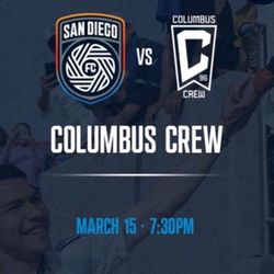 SDFC Vs Columbus Crew 3/15