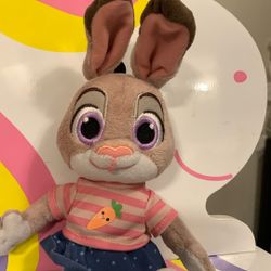 Disney Zootopia Judy Hoops Plush  9” 