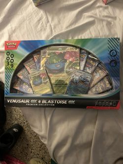 2025 Pokémon Scarlet And Violet Venusaur  EX And Blastoise EX Premium Collection
