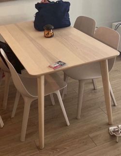 IKEA dinning set. table and chairs