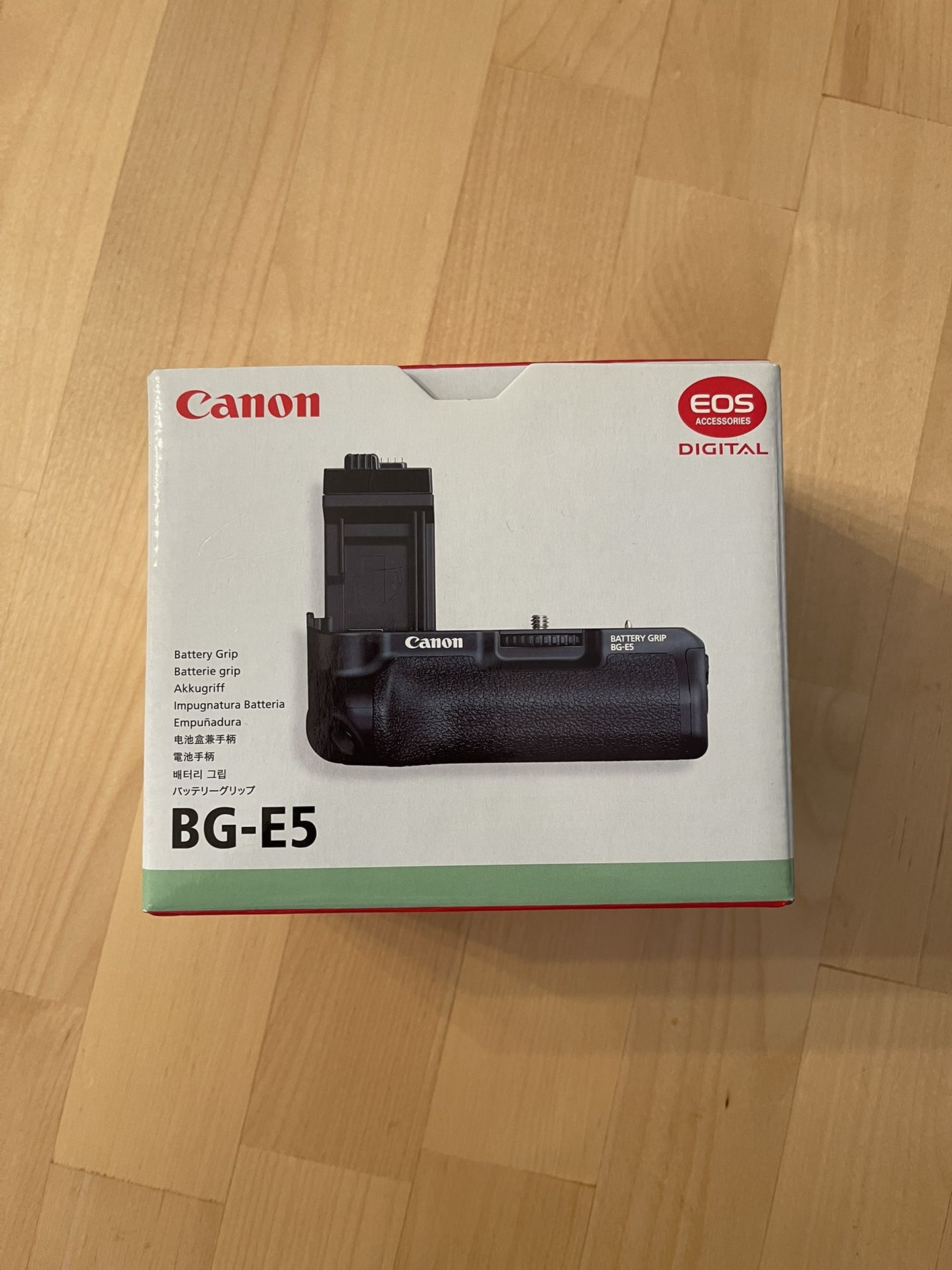 OEM Canon BG-E5 Vertical Battery Grip For EOS Rebel 450D 500D 1000D Rebel XS XSI