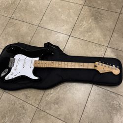 Fender Stratocaster and Gig Bag
