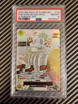Gum-Gum Golden Rifle Psa 10