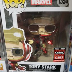 Funko Pop Marvel Tony Stark C2E2 CON EXCLUSIVE