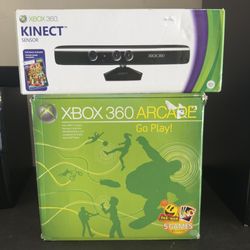 Microsoft Xbox 360 Arcade CIB - Kinect CIB