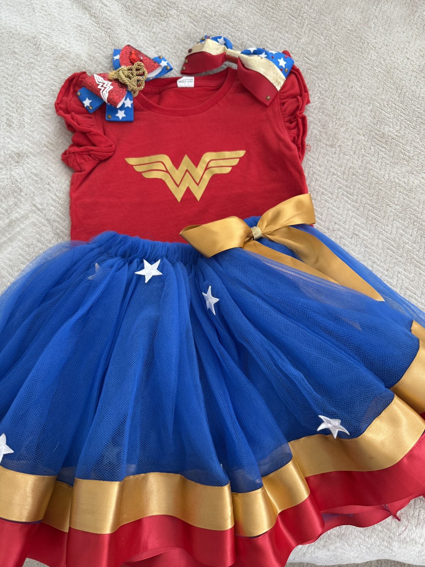 Tutu Wonder Woman for girl