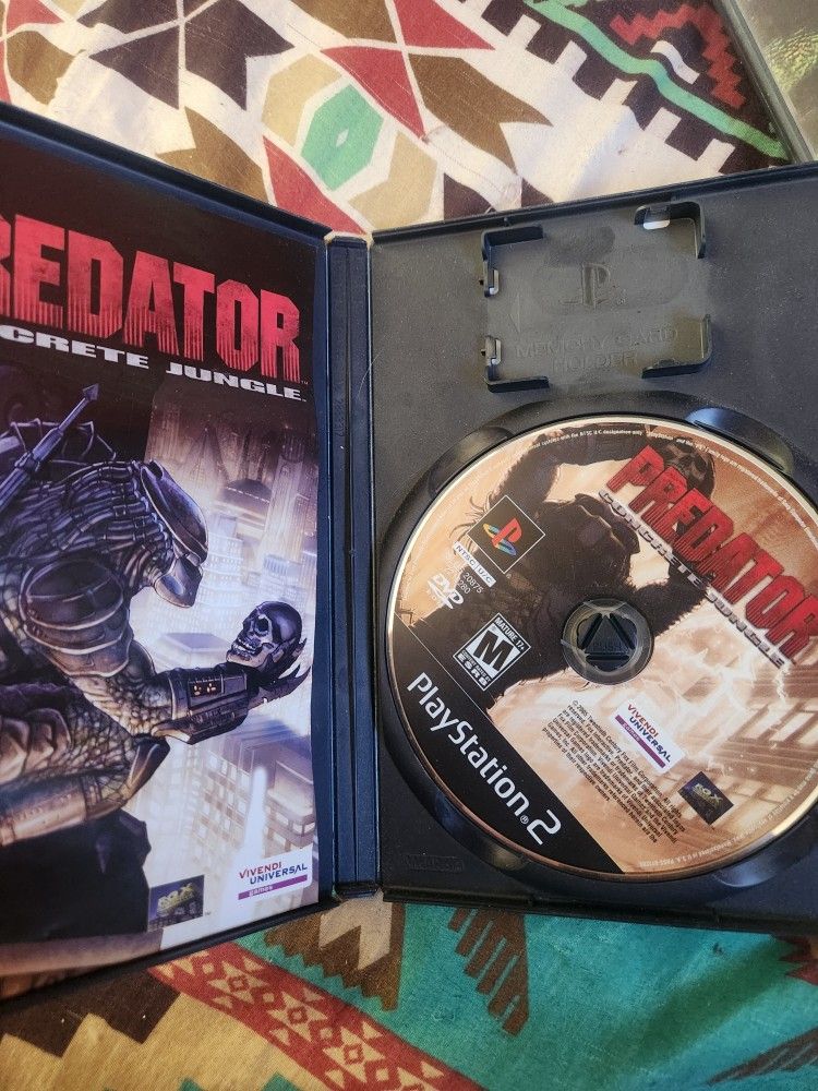 Predator Concrete Jungle Ps2
