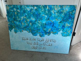 Hand painted artwork