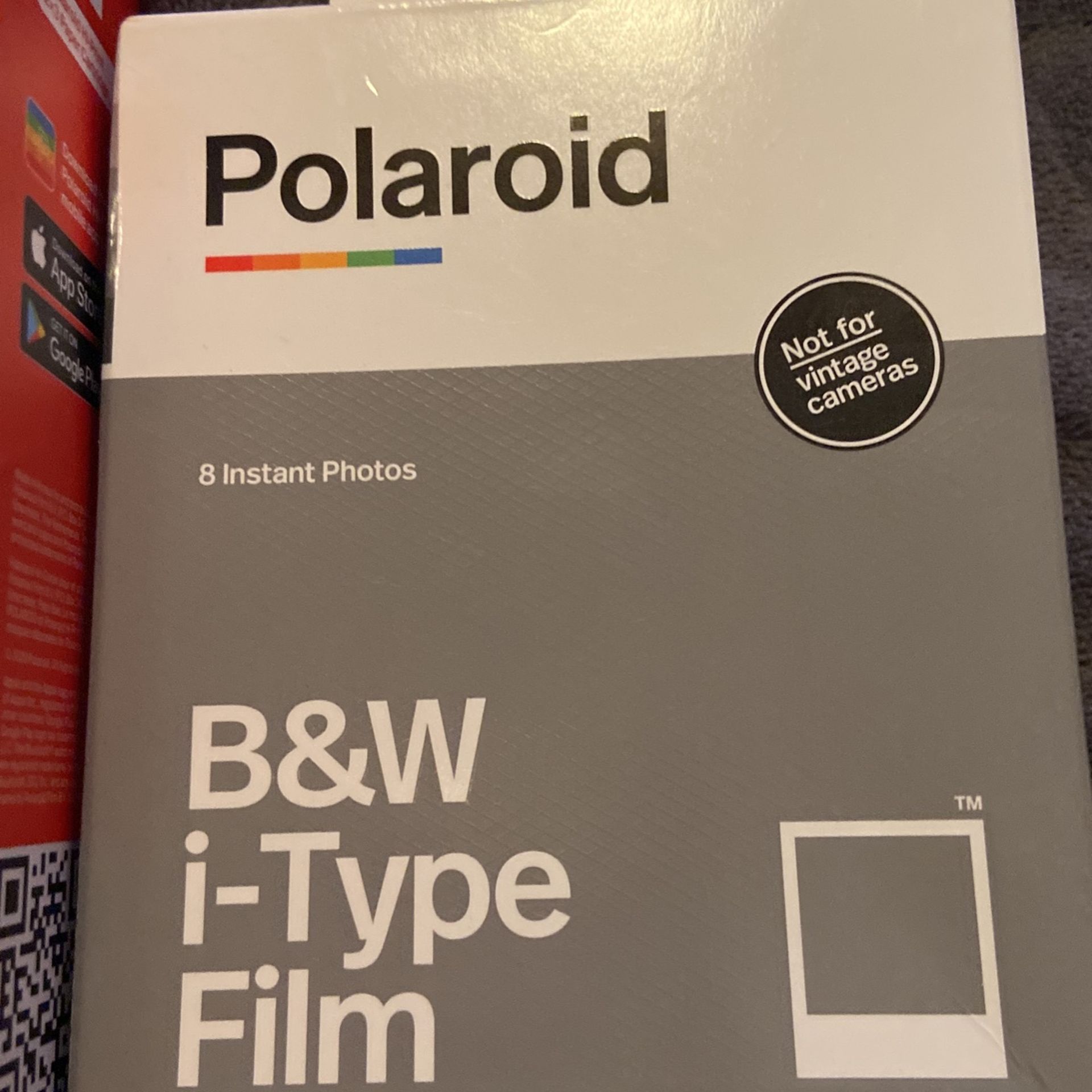 Polaroid hi print pockpaper cartridge and I type film brand new inboxes