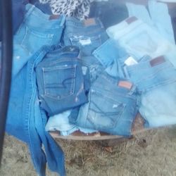 American Eagle, Hollister, Aero, Gap Jeans