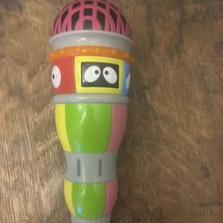 2013 Jazwares Yo Gabba Gabba Break it Down Toy Microphone Tested Working