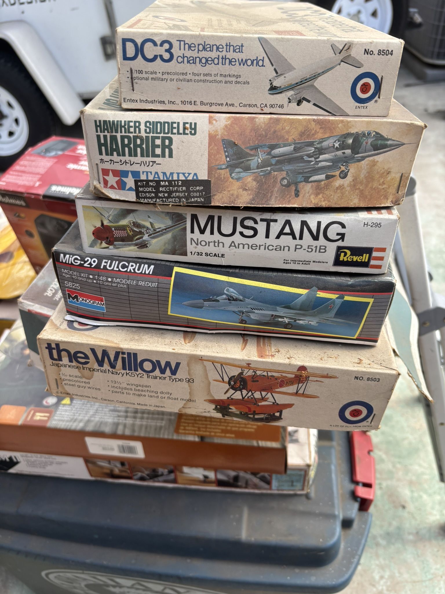 OPEN BOX PLASTIC MODELS FOR SALE