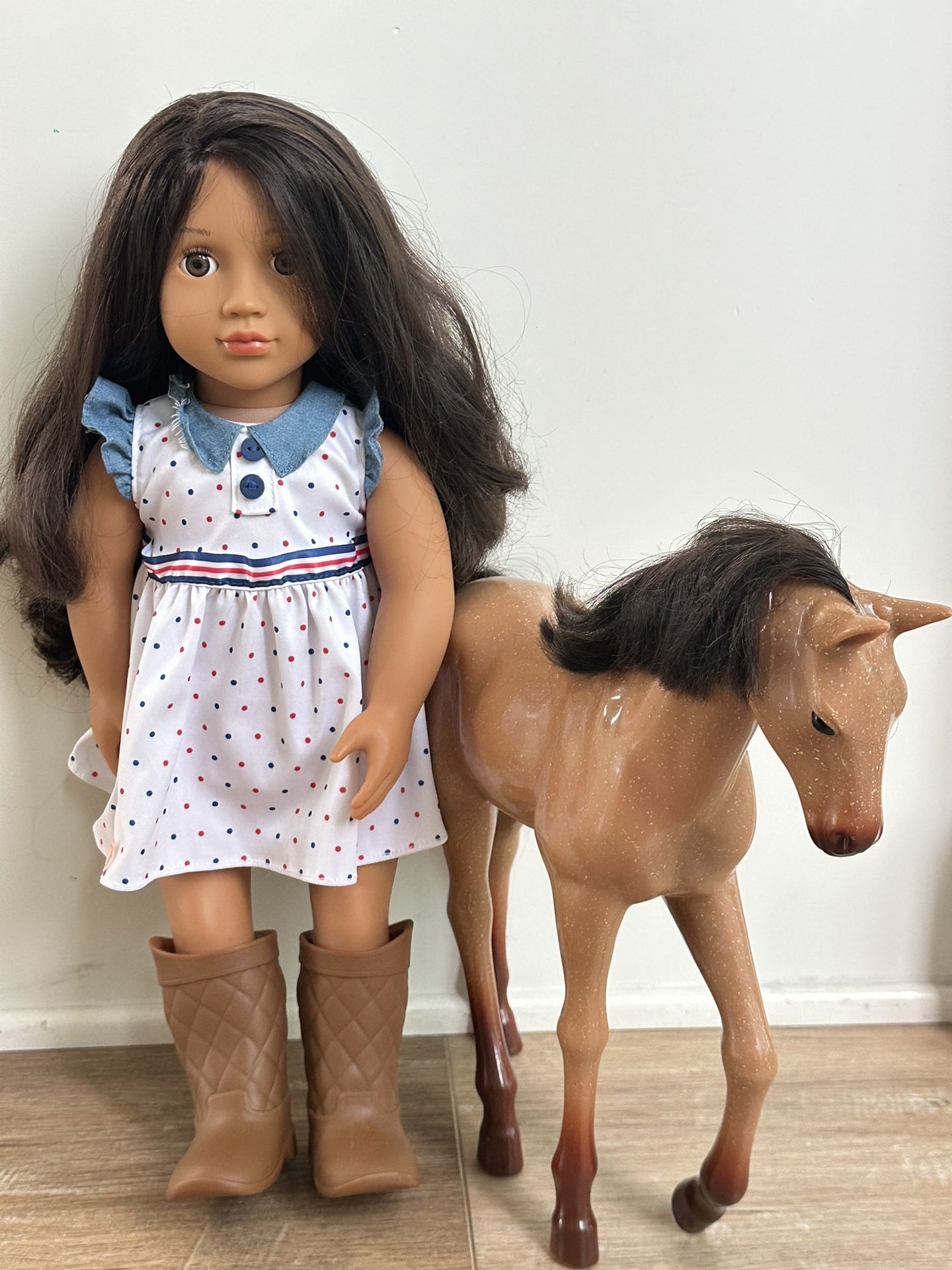 Our Generation Doll With Horse